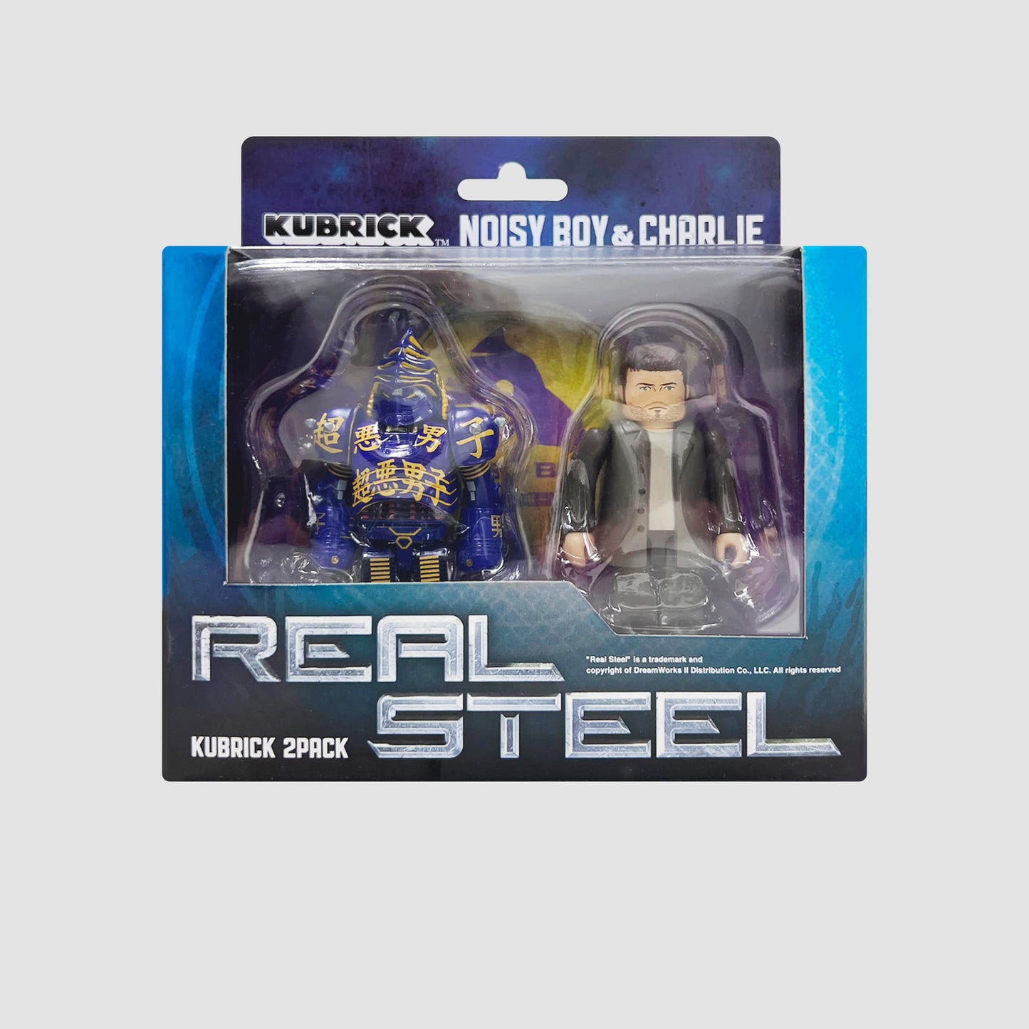 MEDICOM TOY: Kubrick - Real Steel Noisy & Charlie 2 Pack 100%