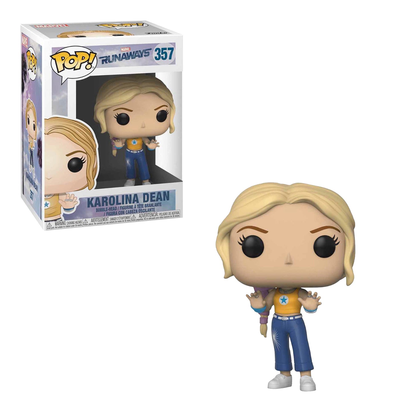 Funko Pop! Marvel: Runaways - Karolina Dean #357