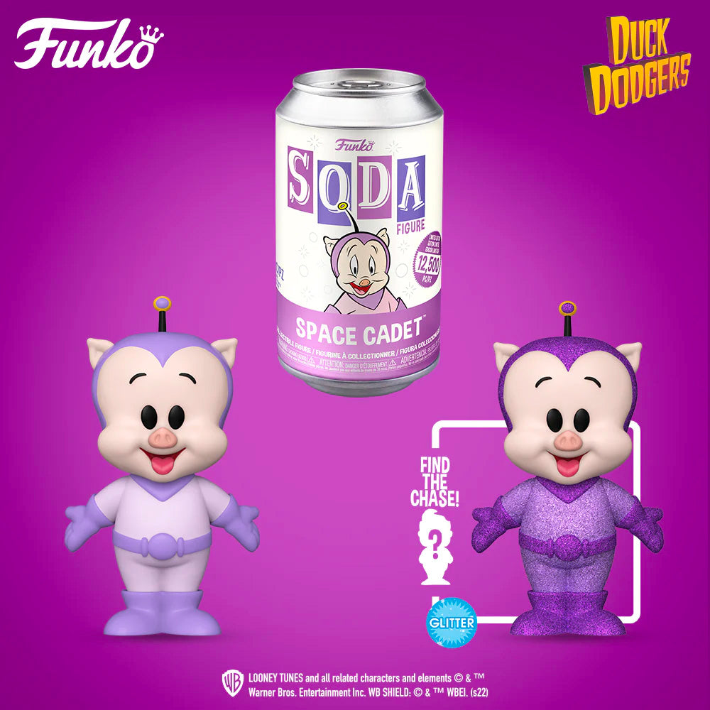 Funko Vinyl SODA: Duck Dodgers Space Cadet 12,500 (1 in 6 Chance at Chase)