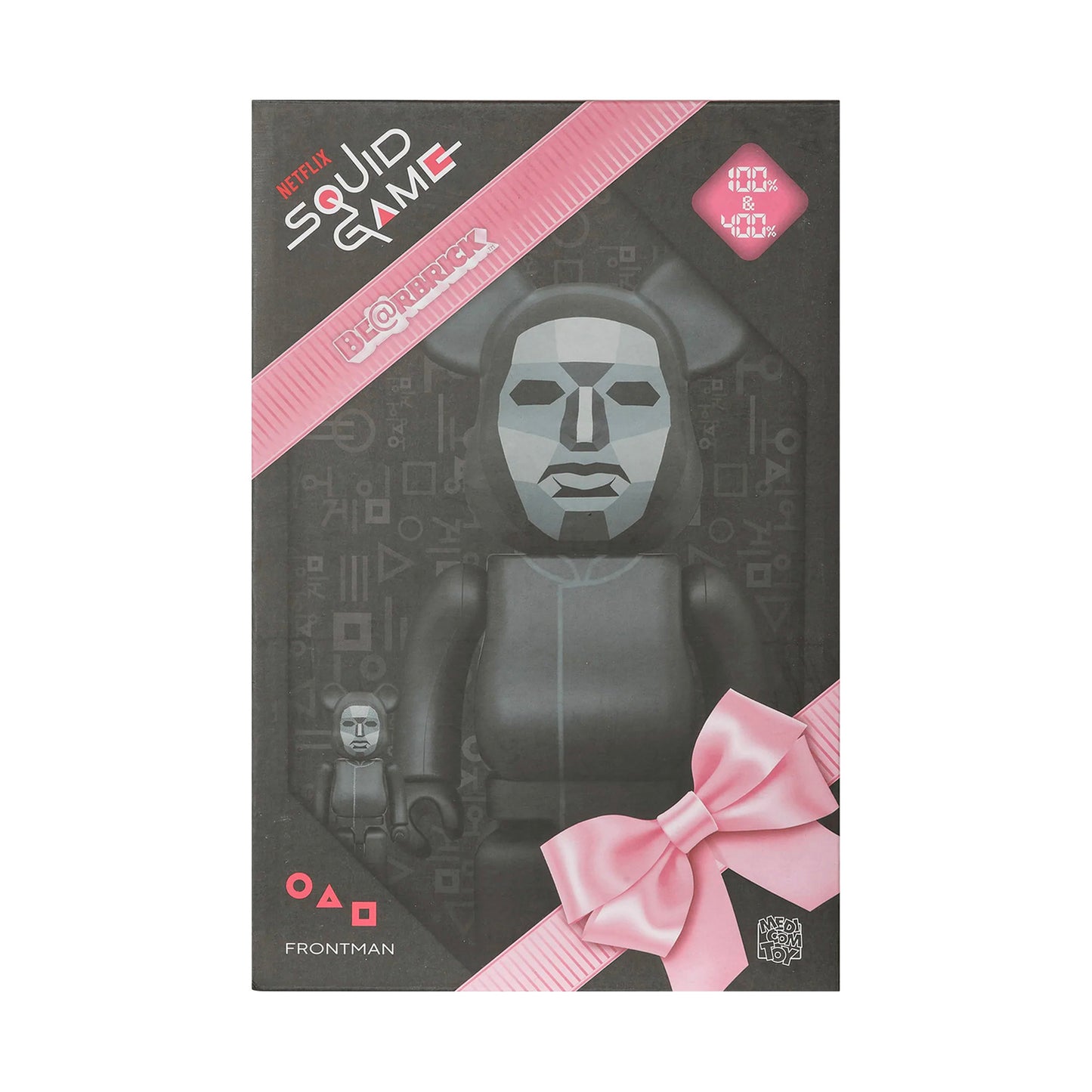 MEDICOM TOY: BE@RBRICK - Squid Game Front Man 100% & 400%