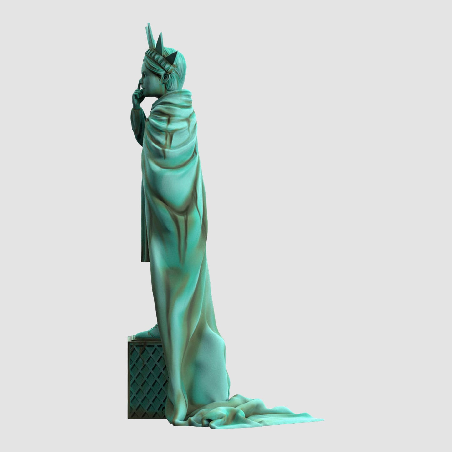 Mighty Jaxx: Brandalised - Liberty Girl (Freedom Edition) Polystone Limited Edition