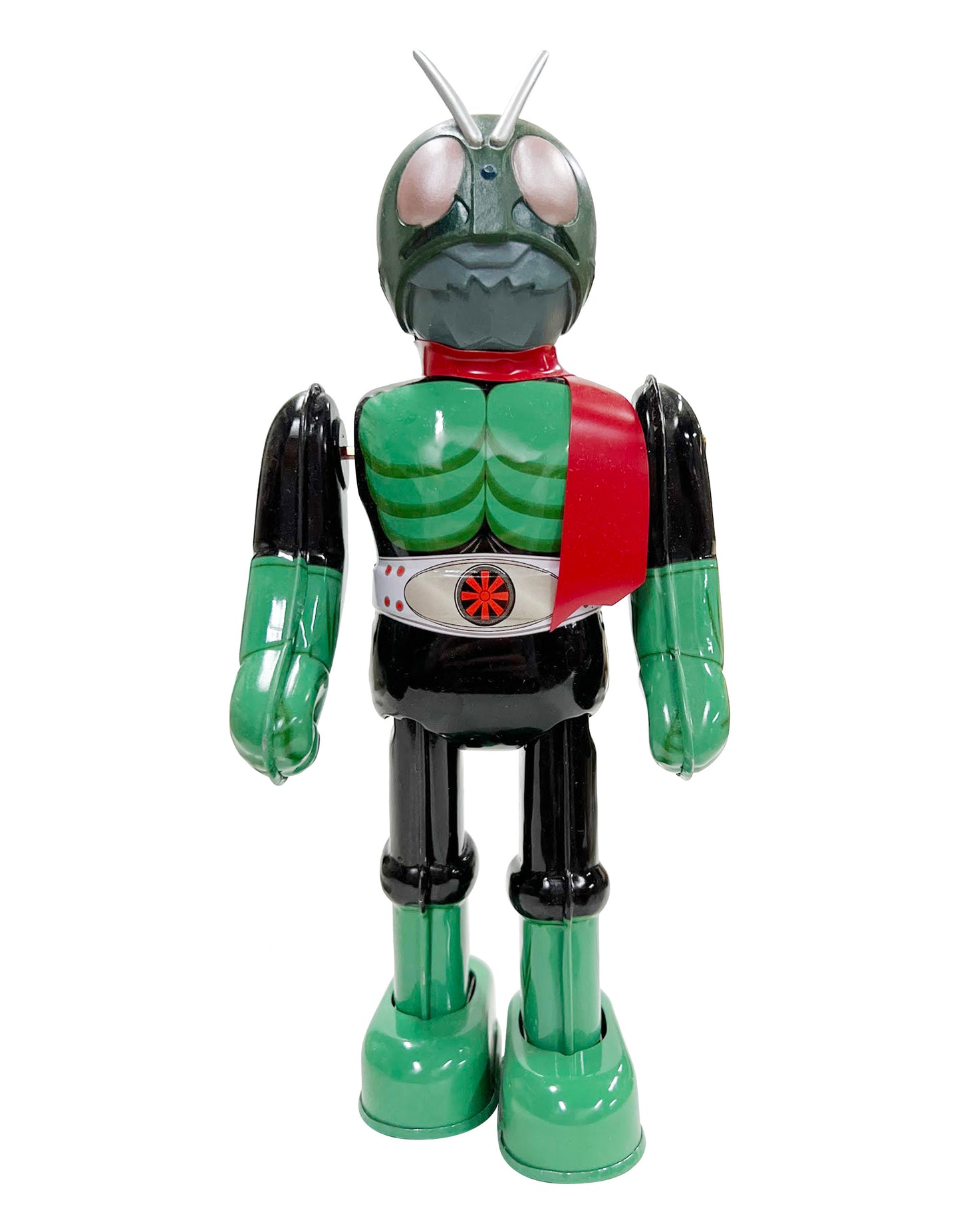 Billiken Shokai - Kamen Rider Mechanical Tin Toy Wind Up Made in Japan