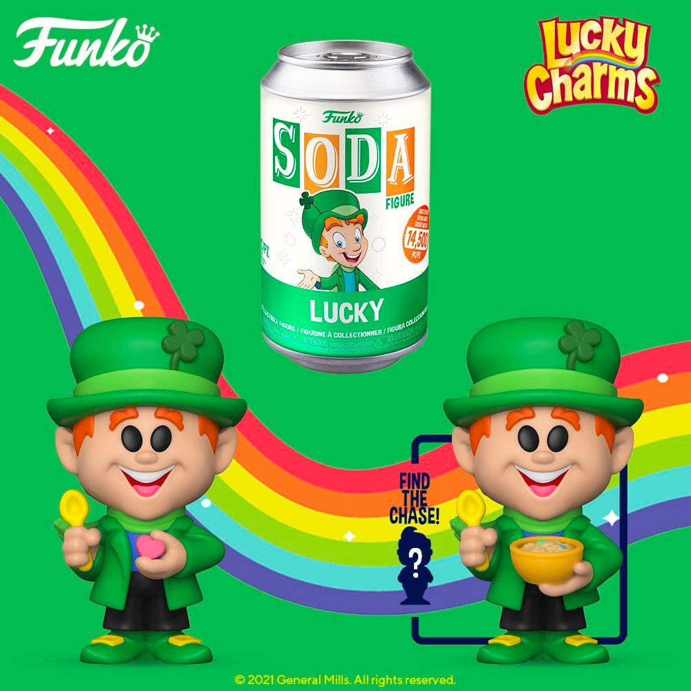 Funko Vinyl SODA: Lucky 14,500 Limited Edition (1 in 6 Chance at Chase)