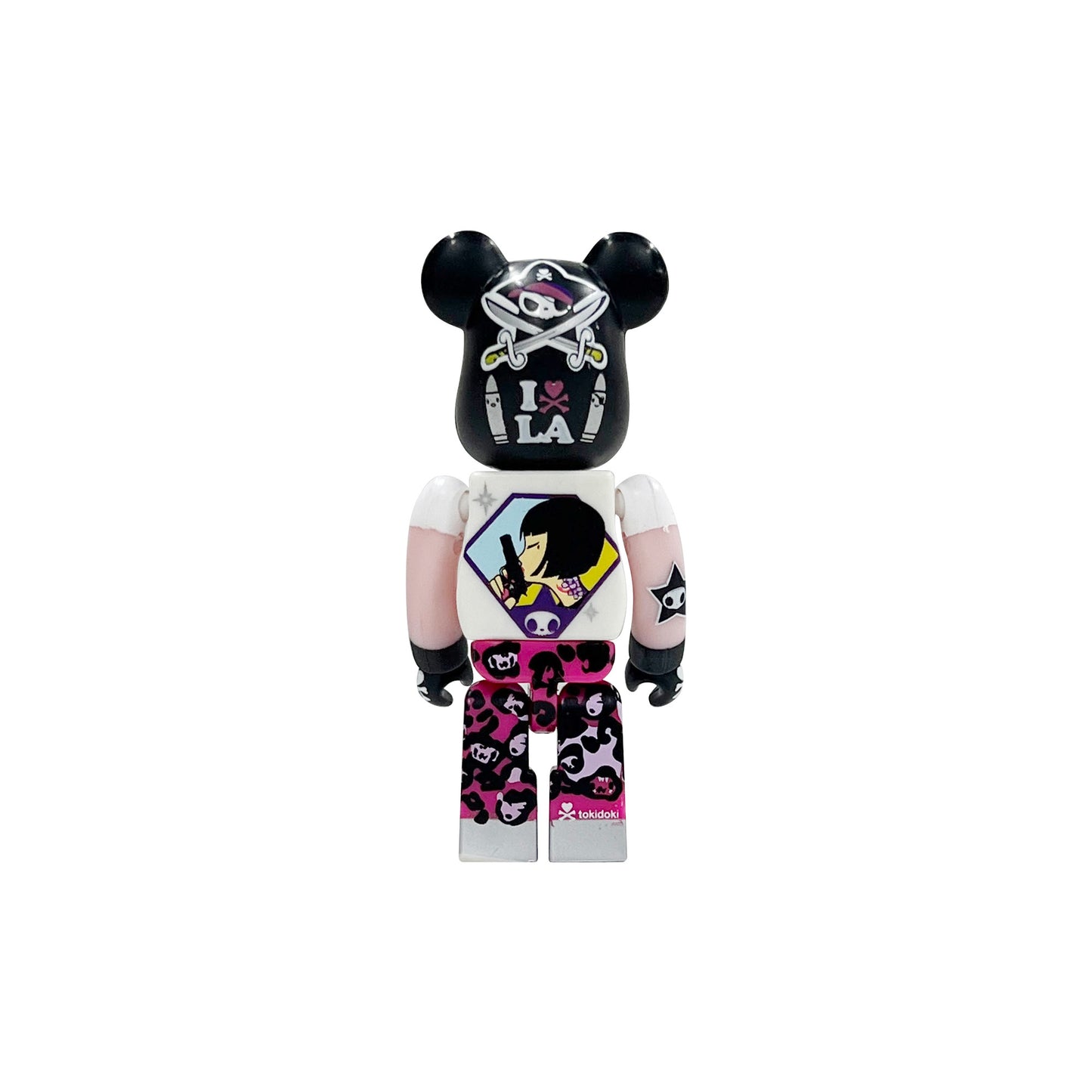 MEDICOM TOY: BE@RBRICK x Tokidoki L.A. Robber [Armed Robber] 100%