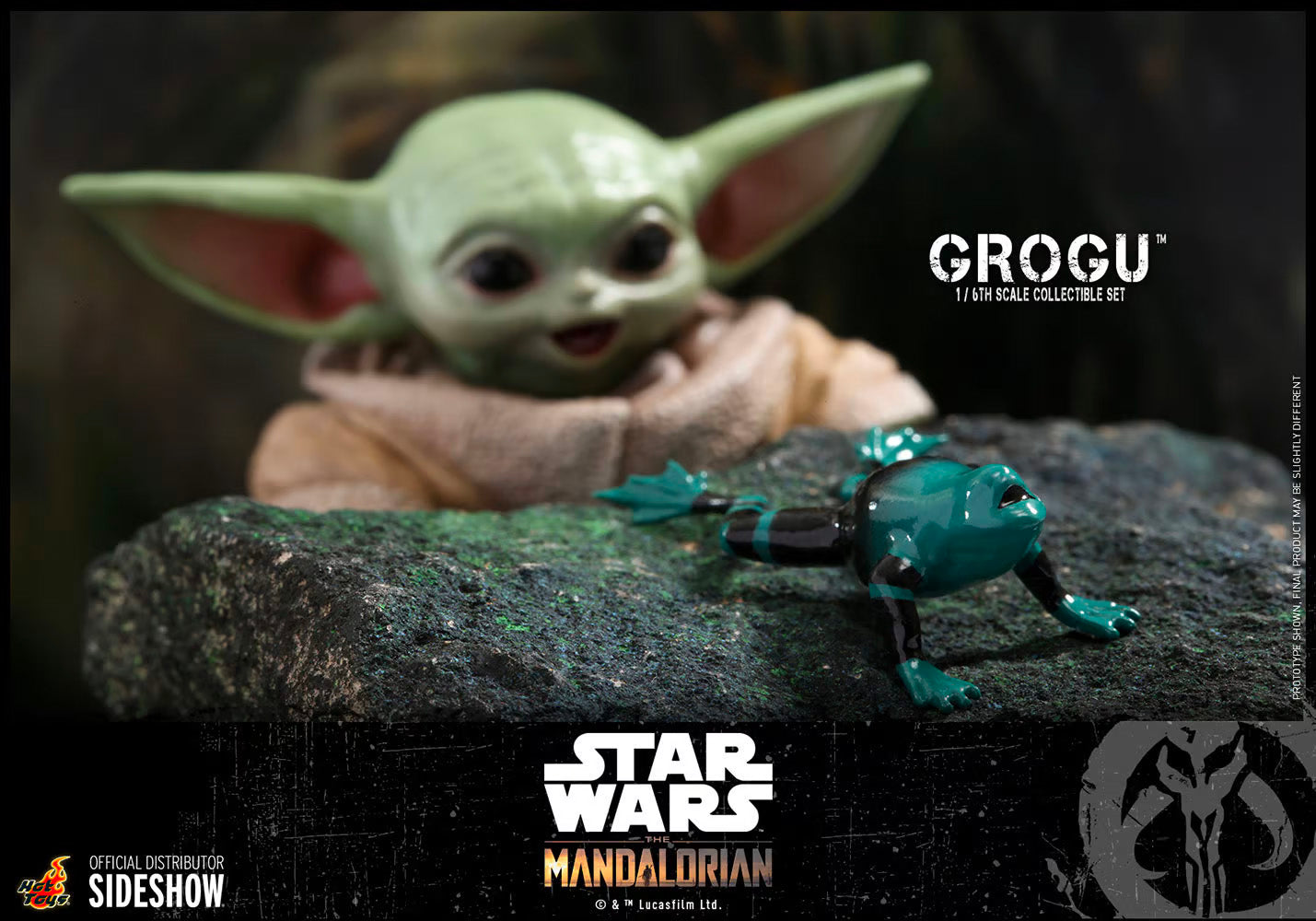 Hot Toys x Sideshow Collectibles: Star Wars - Grogu Sixth Scale Figure Set