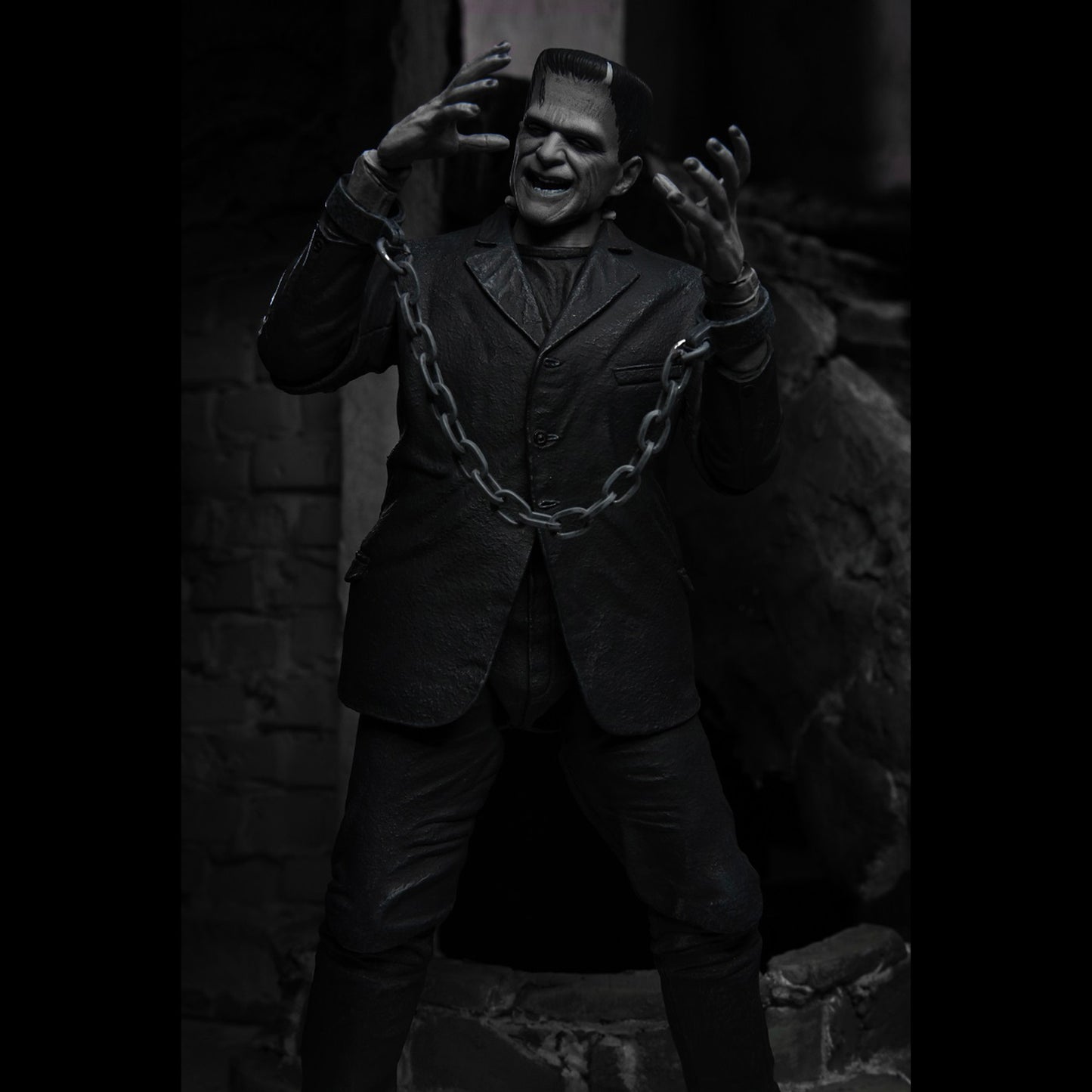 NECA: Ultimate Frankenstein's Monster Black & White 7" Tall Action Figure