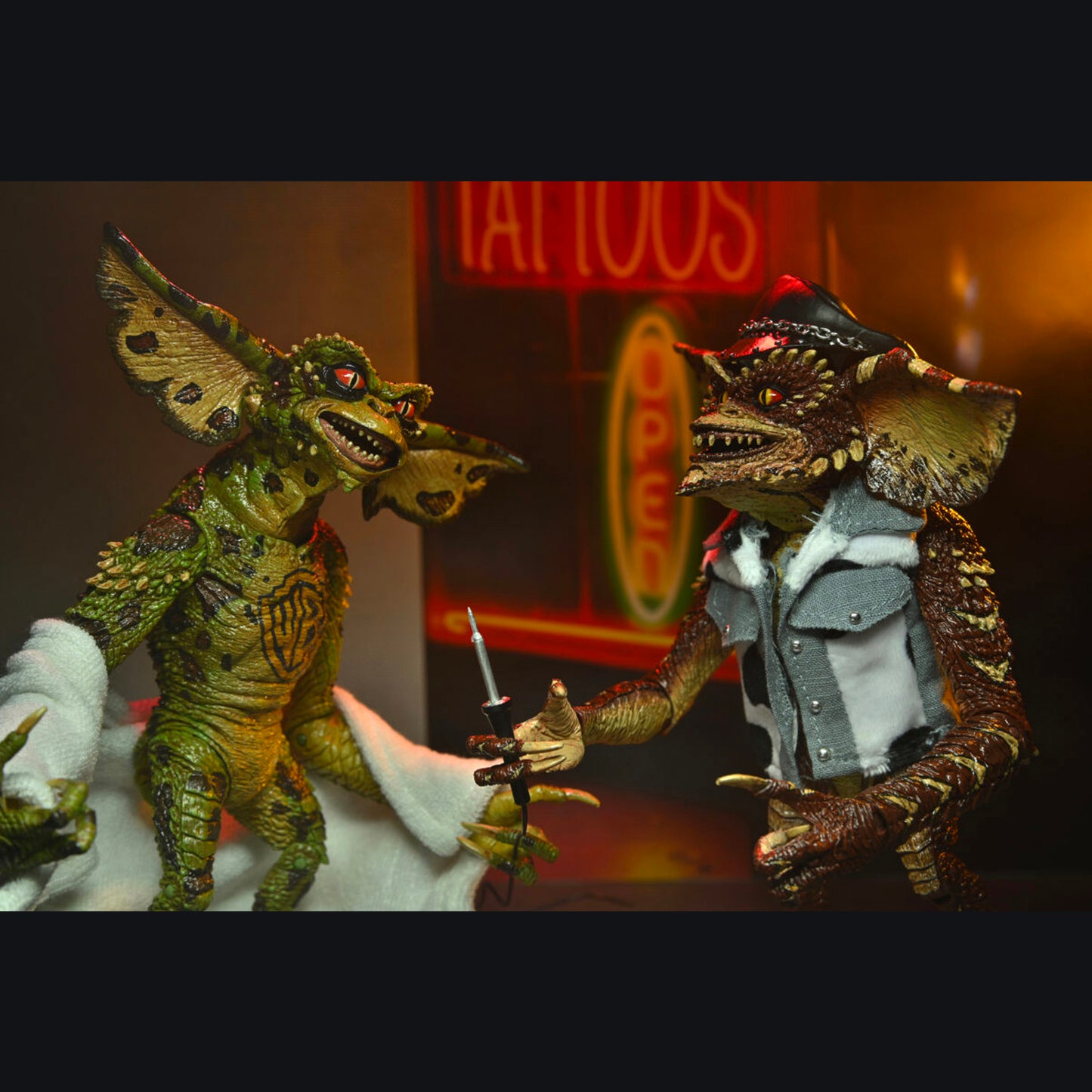 NECA: Gremlins 2 - Tattoo Gremlins 2 Pack 7" Tall Action Figure