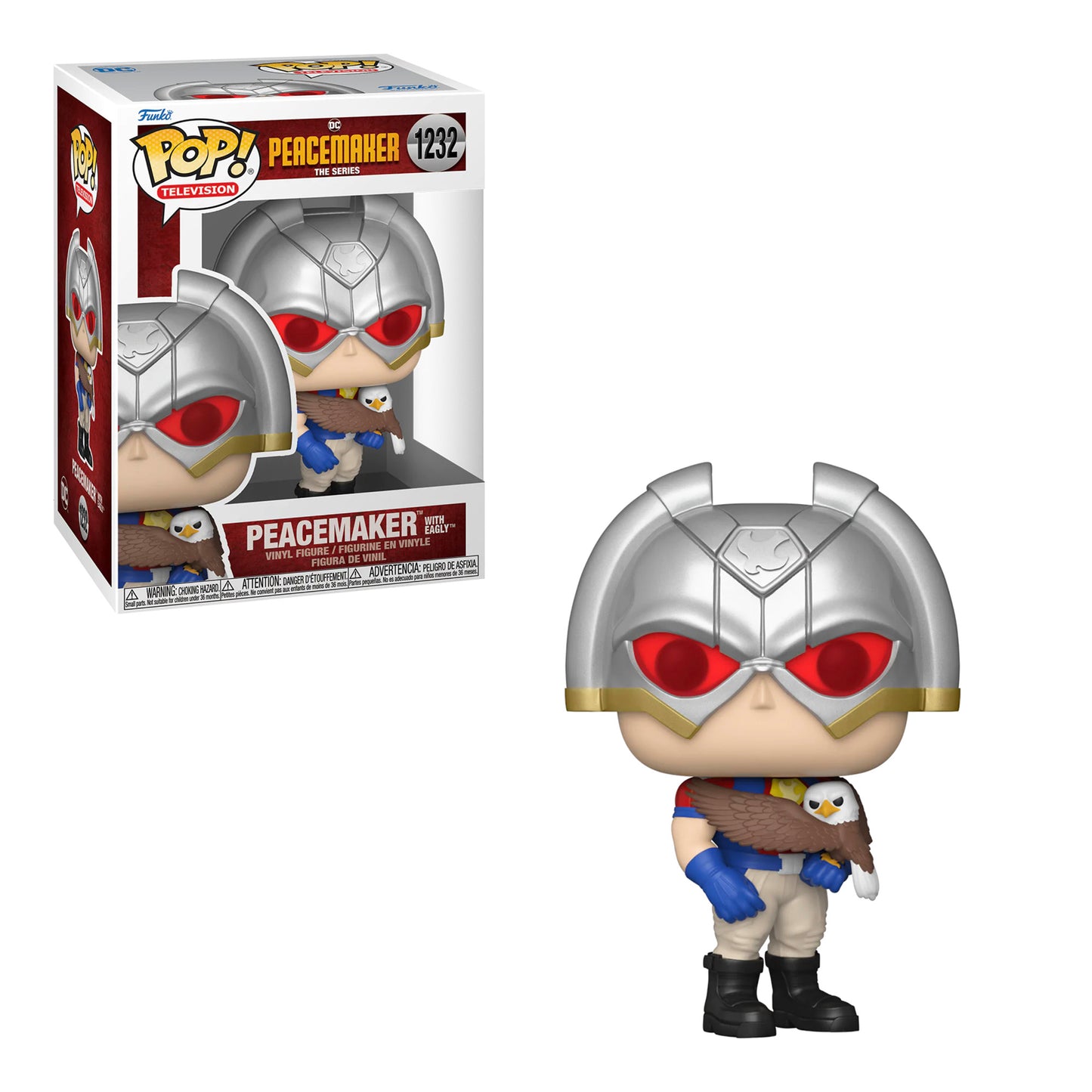 Funko Pop! Television: DC - Peacemaker with Eagly #1232