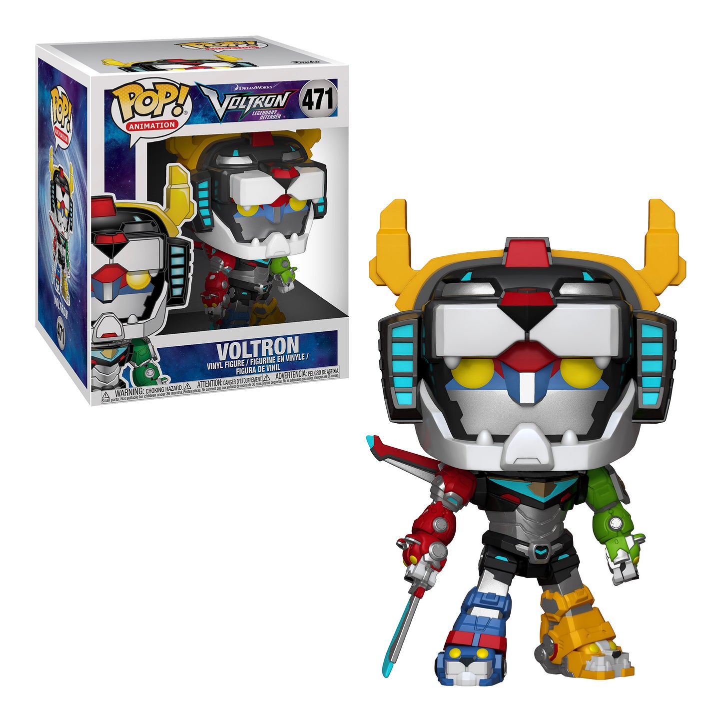 Funko Pop! Animation: Voltron #471 [6" Super Sized]