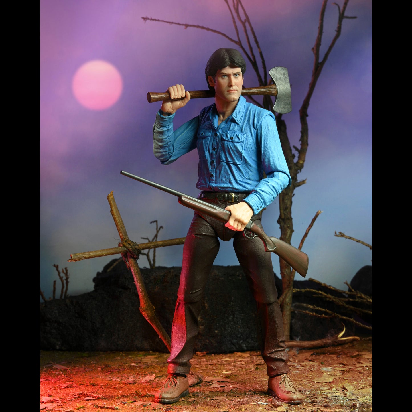 NECA: The Evil Dead - 40th Anniversary Ultimate Ash 7" Tall Action Figure