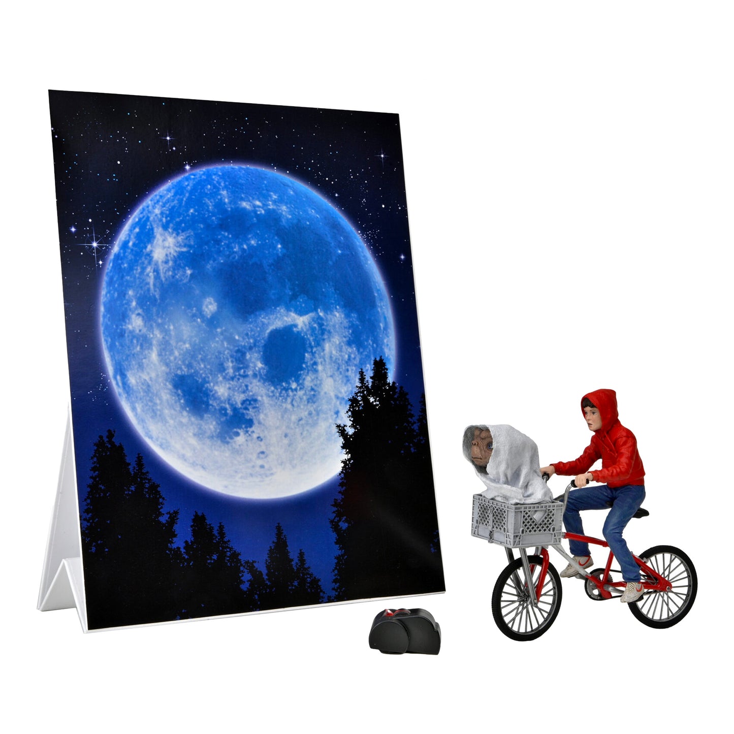 NECA: E.T. - Elliot & E.T. on Bicycle 7" Tall Action Figure