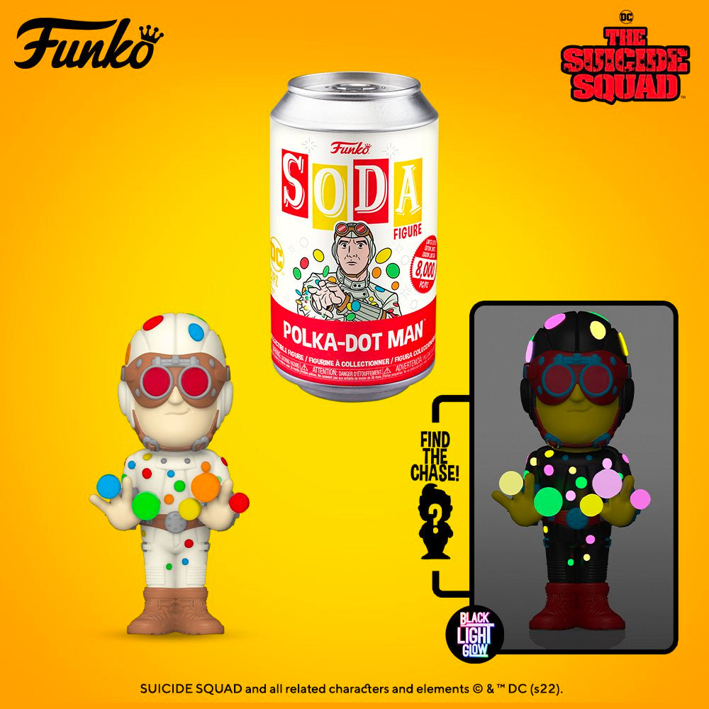 Funko Vinyl SODA: The Suicide Squad Polka-Dot Man 8,000 (1 in 6 Chance at Chase)