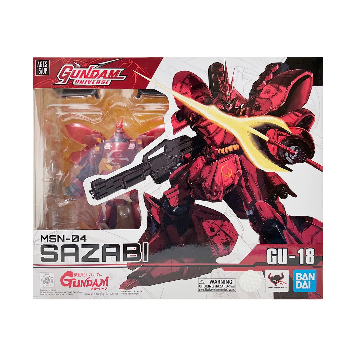 Tamashii Nations: Gundam Universe - Mobile Suit Gundam: Char's Counterattack MSN-04 Sazabi