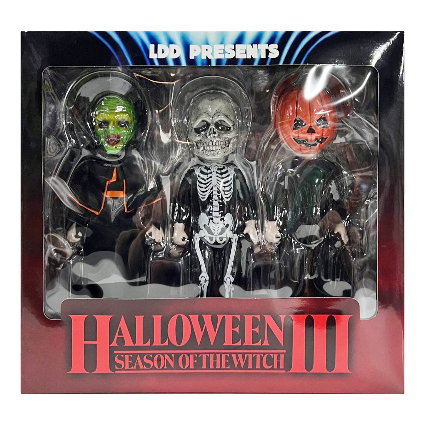 MEZCO TOYZ: LDD Presents - Halloween III: Season of the Witch Trick-or-Treaters Boxed Set