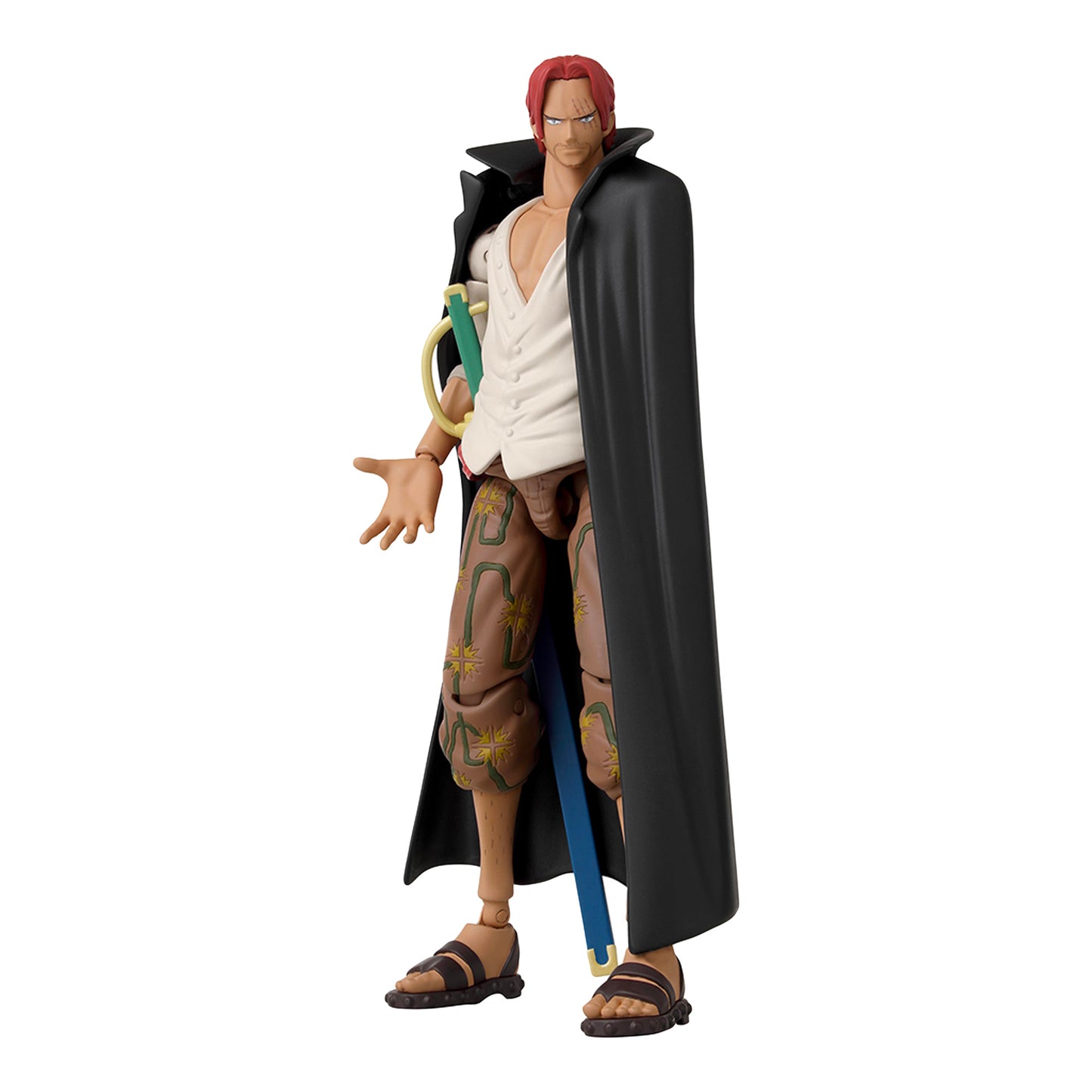 BandaI: Anime Heroes - One Piece - Shanks 6.5" Tall Action Figure