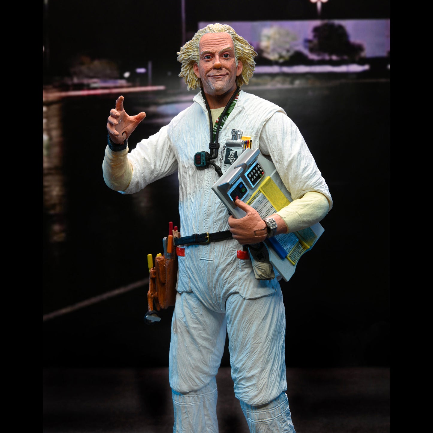 NECA: Back to the Future - Ultimate Doc Brown 1985 7" Tall Action Figure