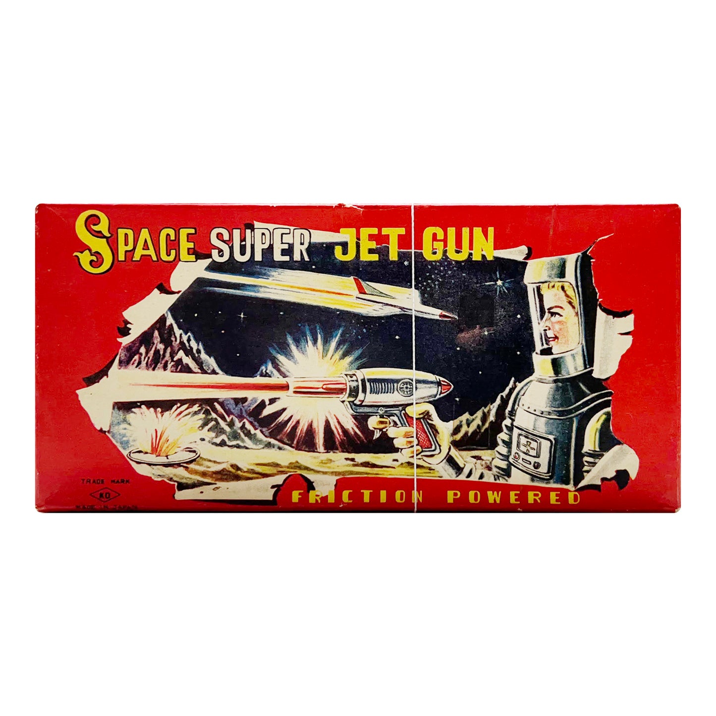 KO 1950 Space Super Jet Gun 9" Made in Japan