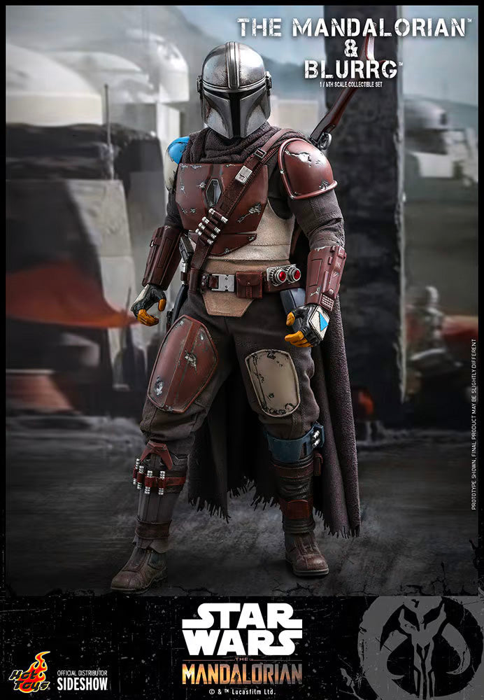 Hot Toys x Sideshow Collectibles: Star Wars - The Mandalorian & Blurrg Sixth Scale Figure Set