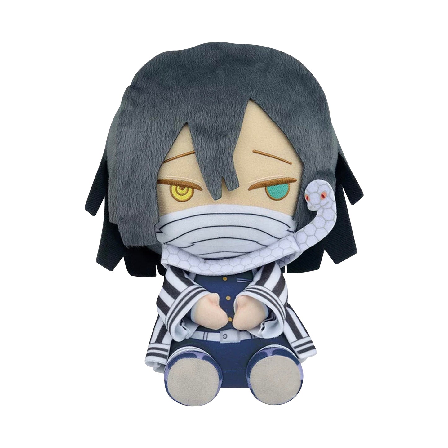 Banpresto: Demon Slayer - Kimetsu No Yaiba Obanai Iguro 7.9" Tall Plush