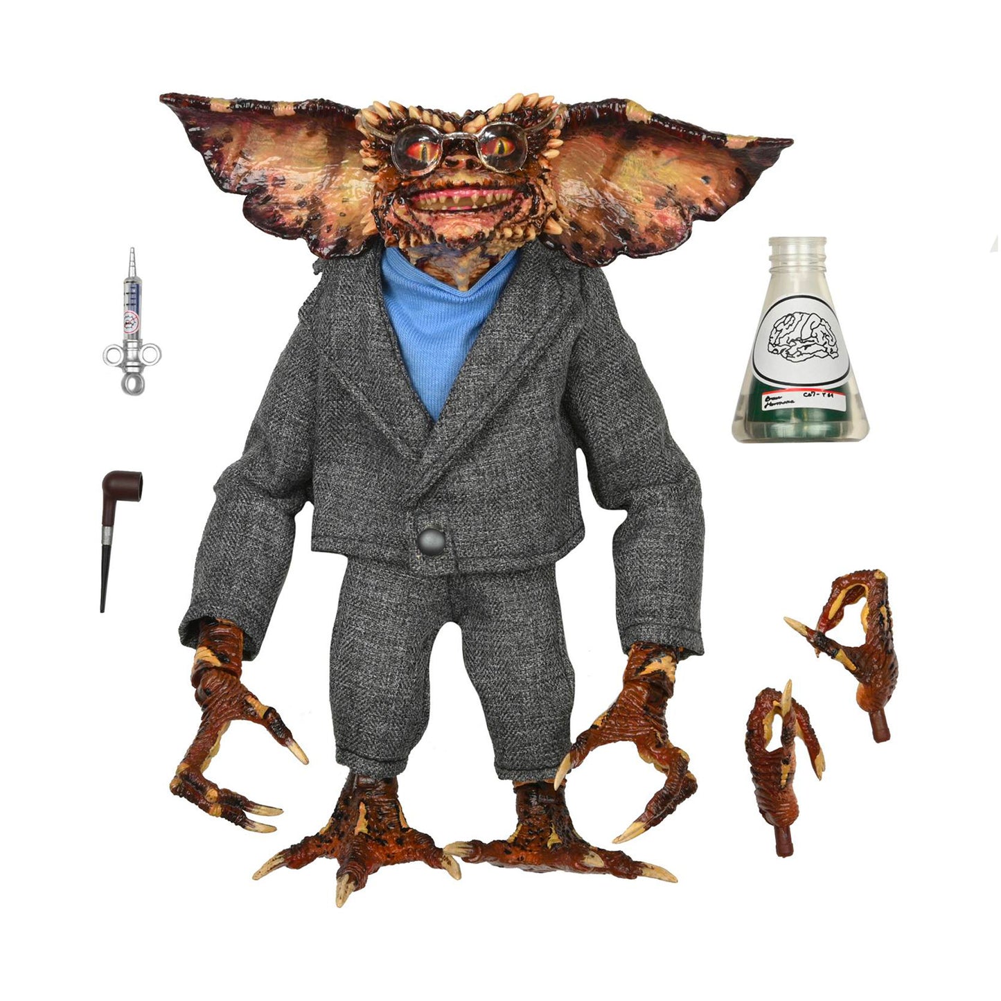 NECA: Gremlins 2 - Ultimate Brain Gremlin 7" Tall Action Figure