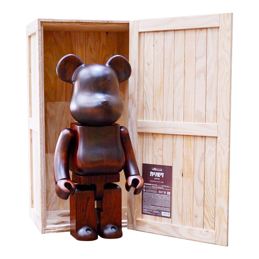 MEDICOM TOY: BE@RBRICK - Karimoku Rosewood Paint 1000%