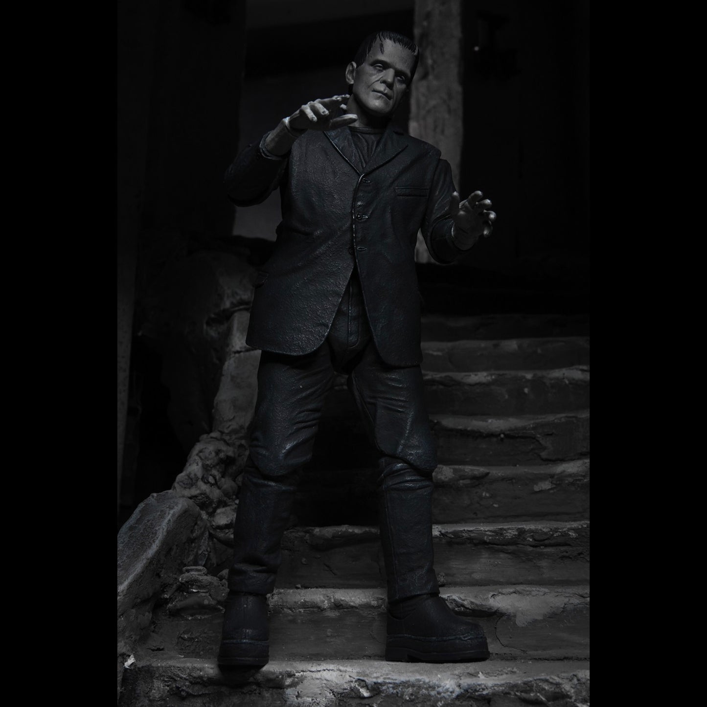 NECA: Ultimate Frankenstein's Monster Black & White 7" Tall Action Figure