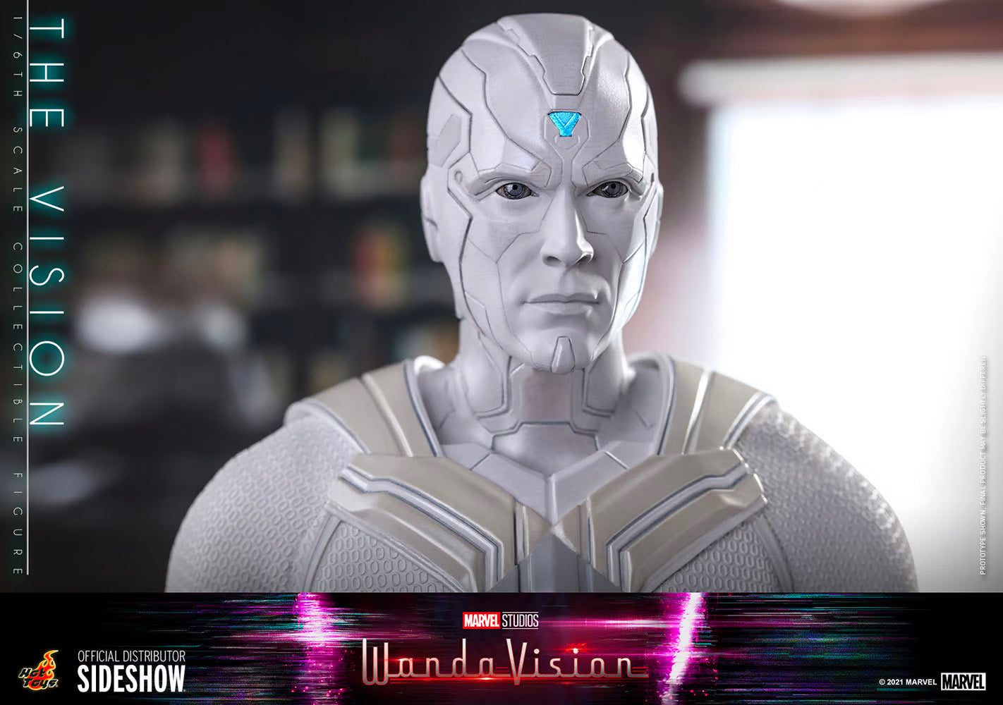 Hot Toys x Sideshow Collectibles: Marvel - WandaVision - The Vision Sixth Scale Figure