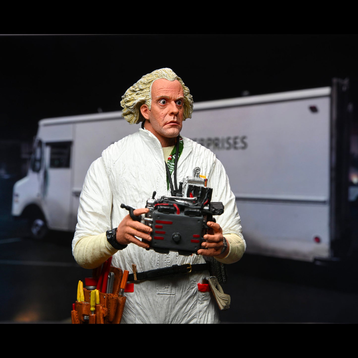 NECA: Back to the Future - Ultimate Doc Brown 1985 7" Tall Action Figure