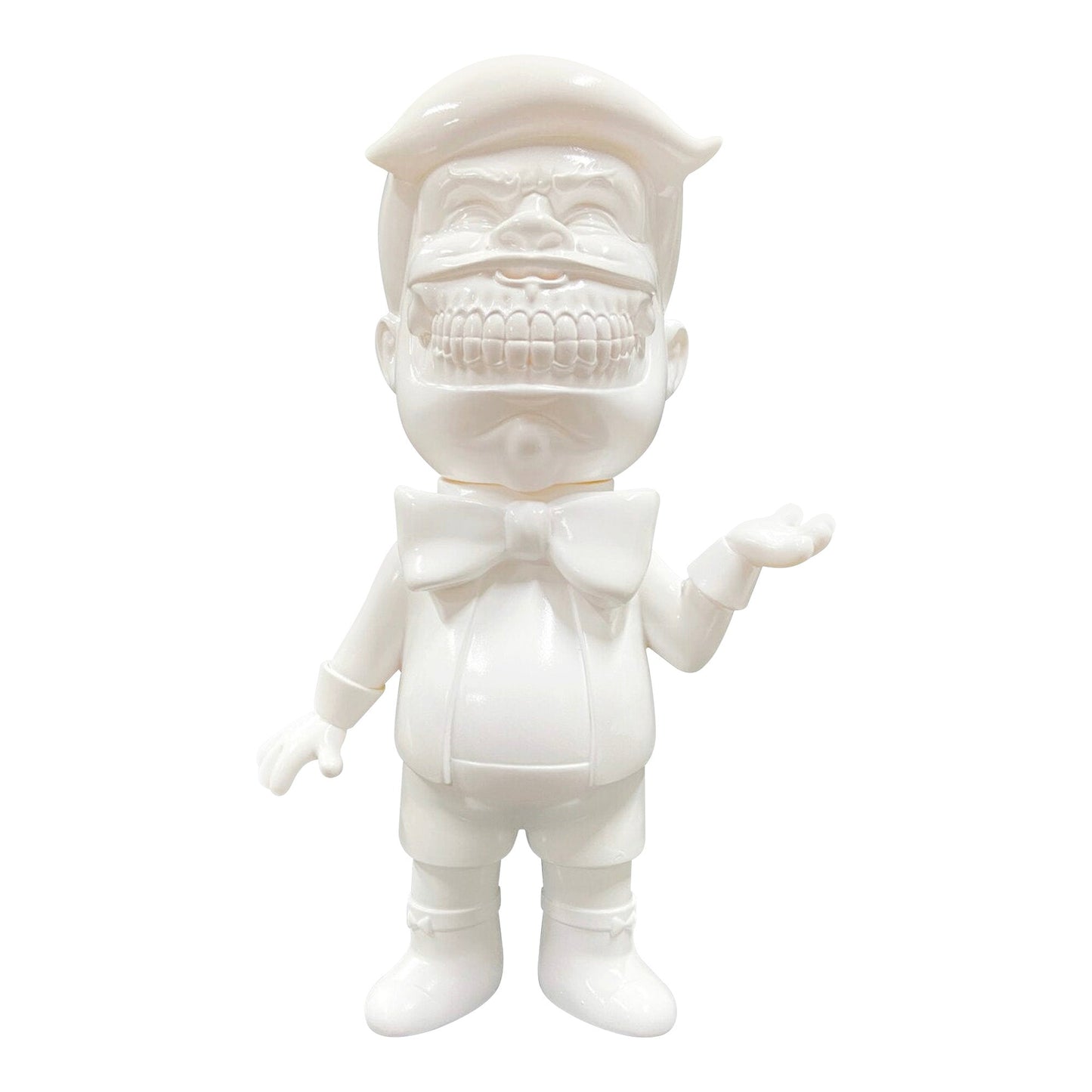 Ron English - Donald Trump Grin 12" White Ceramic Vinyl Figure