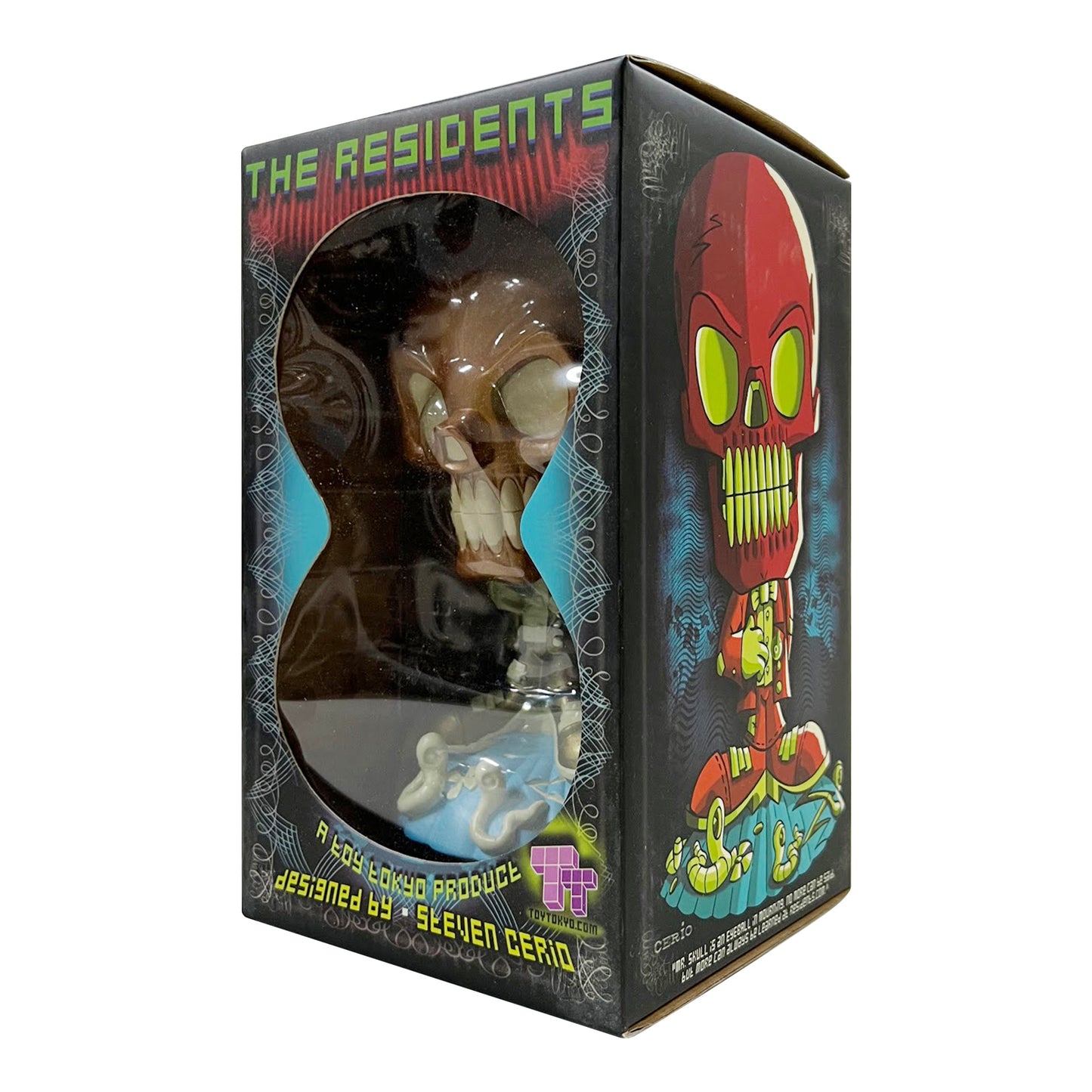 Steven Cerio: The Residents - Mr. Skull 7.5" Tall Vinyl Figure