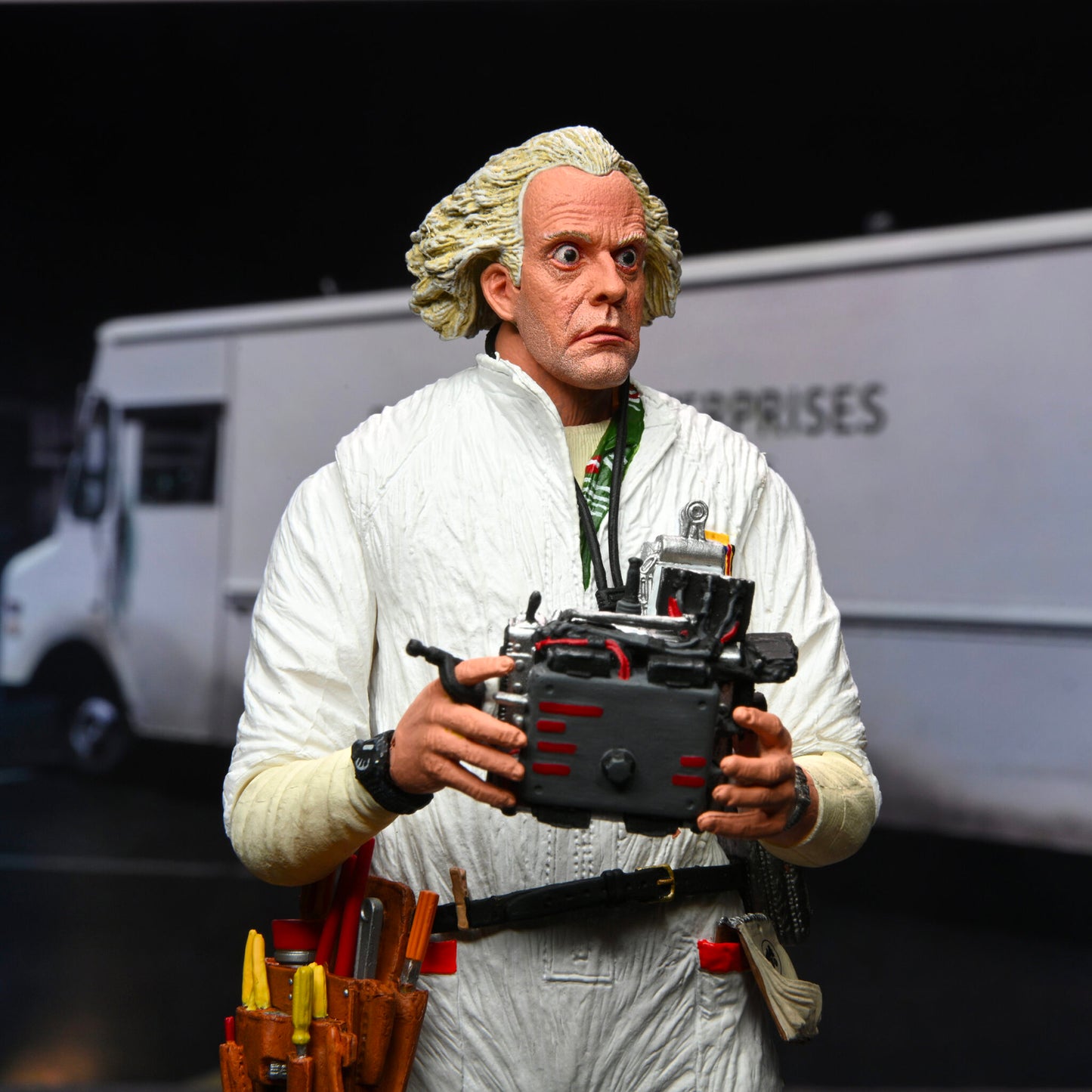 NECA: Back to the Future - Ultimate Doc Brown 1985 7" Tall Action Figure