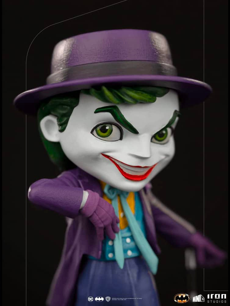 Iron Studios: Minico - Batman 1989 The Joker 7" Tall Figure