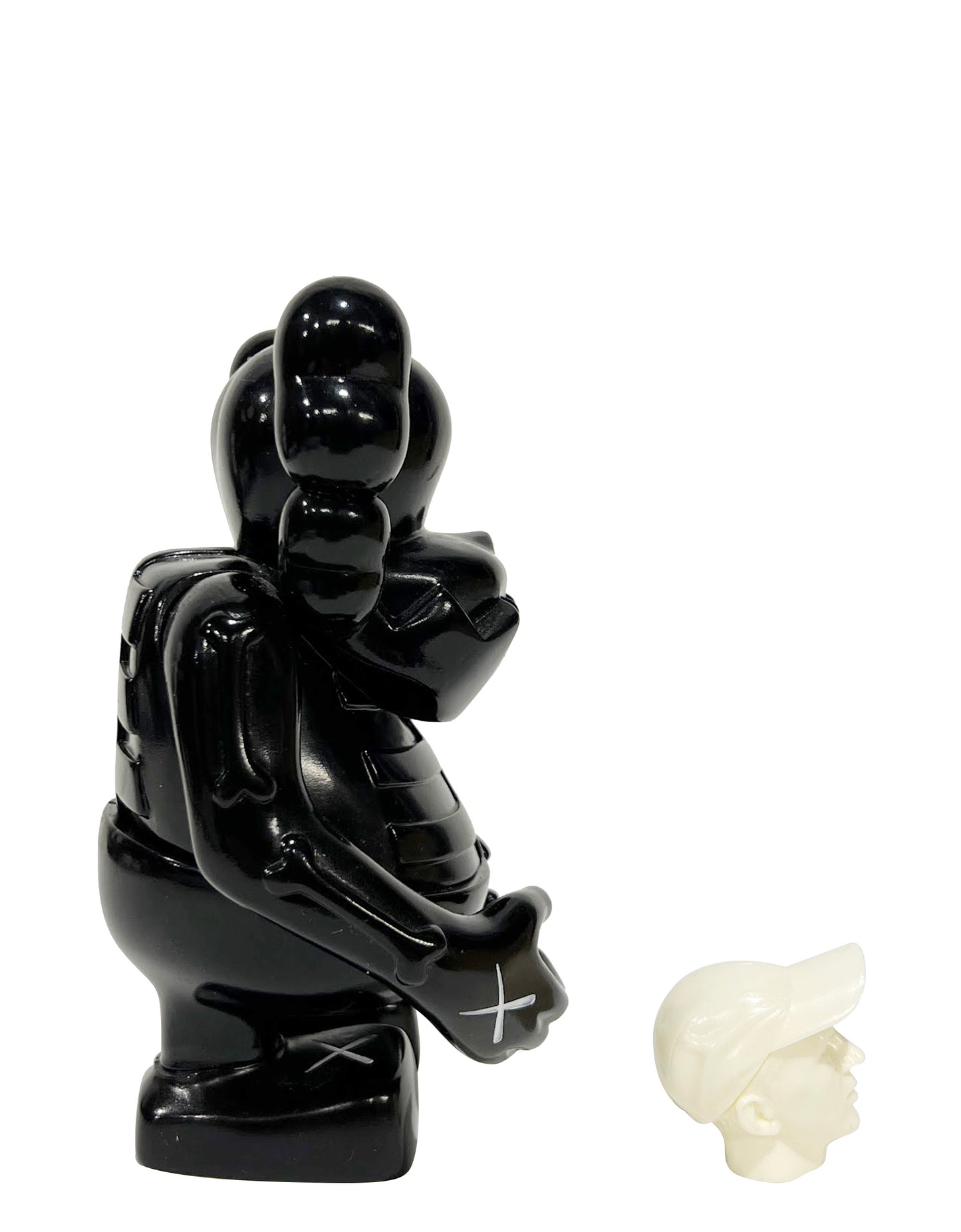 KAWS x Bounty Hunter - Skull Kun Black, 2006