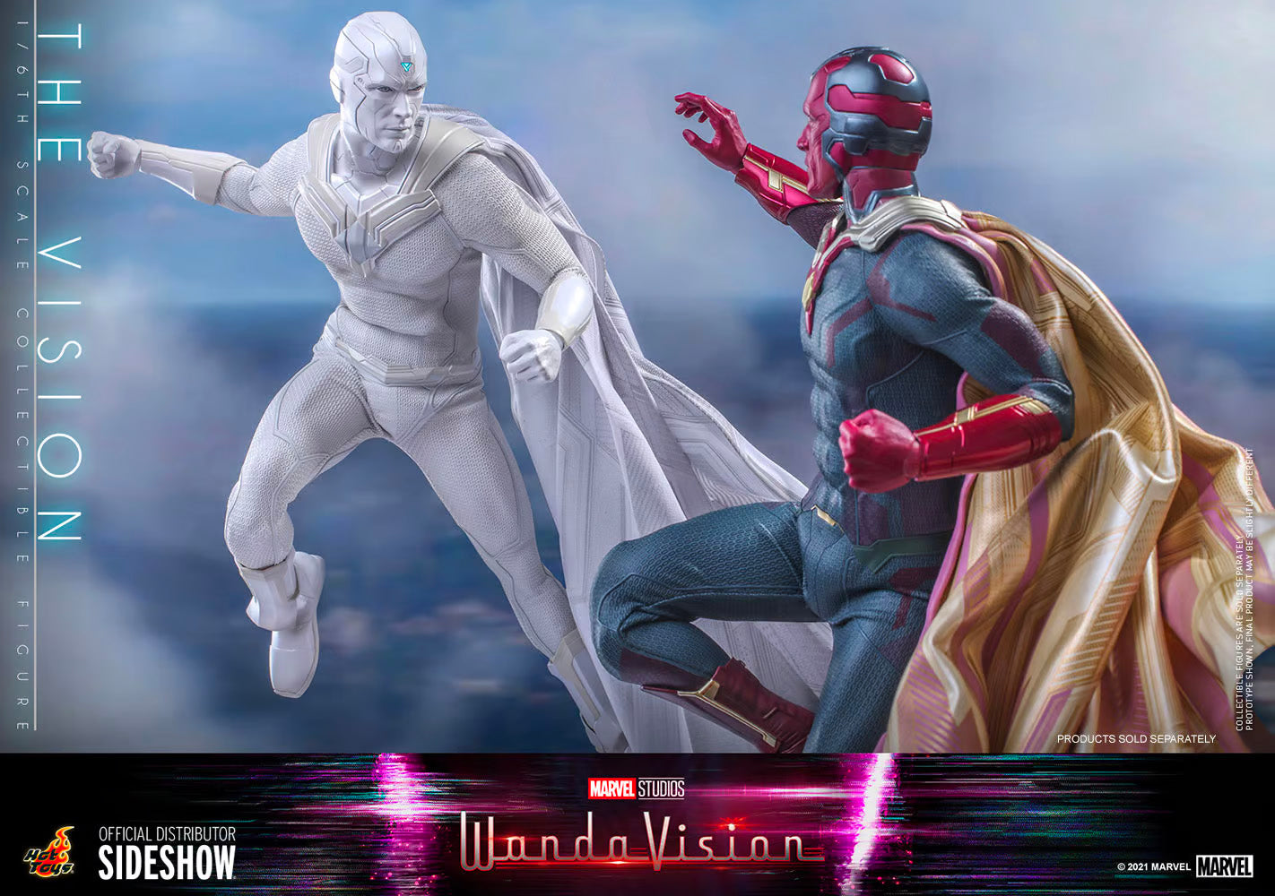 Hot Toys x Sideshow Collectibles: Marvel - WandaVision - The Vision Sixth Scale Figure