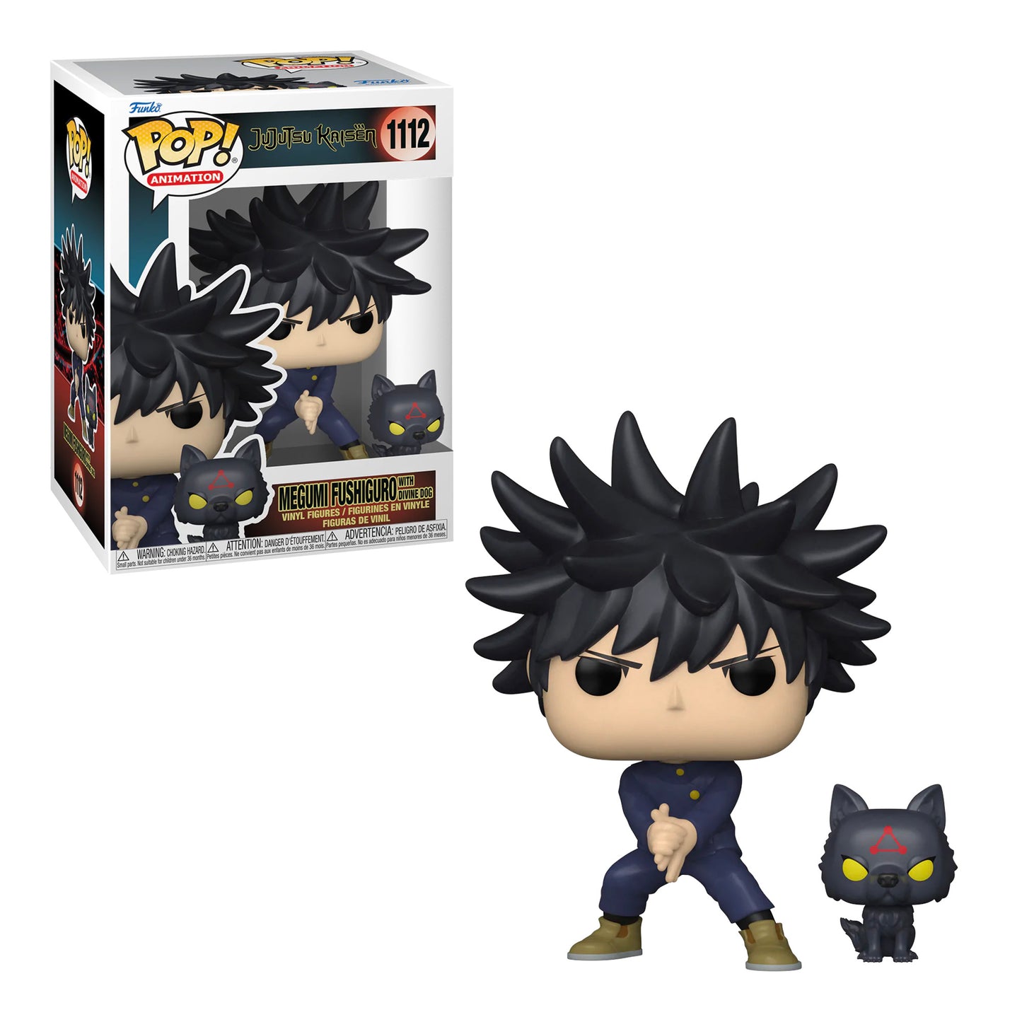 Funko Pop! Animation: Jujutsu Kaisen - Megumi Fushiguro with Divine Dog #1112