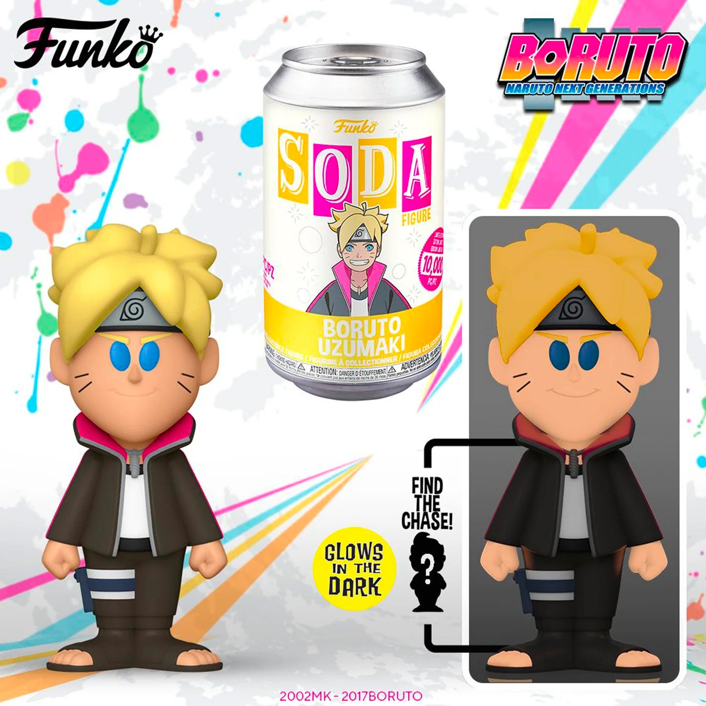 Funko Vinyl SODA: Boruto Uzumaki 10,000 Limited Edition (1 in 6 Chance at Chase)