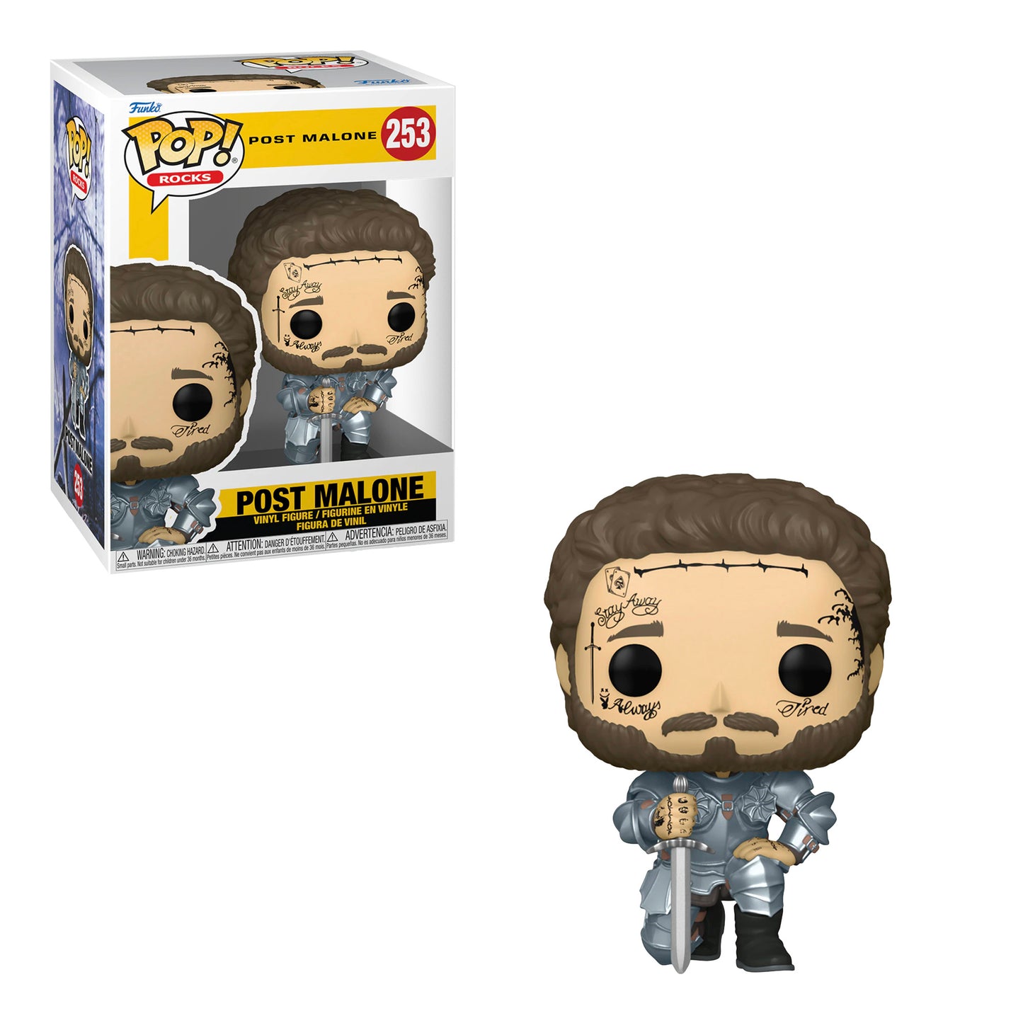 Funko Pop! Rocks: Knight Post Malone #253