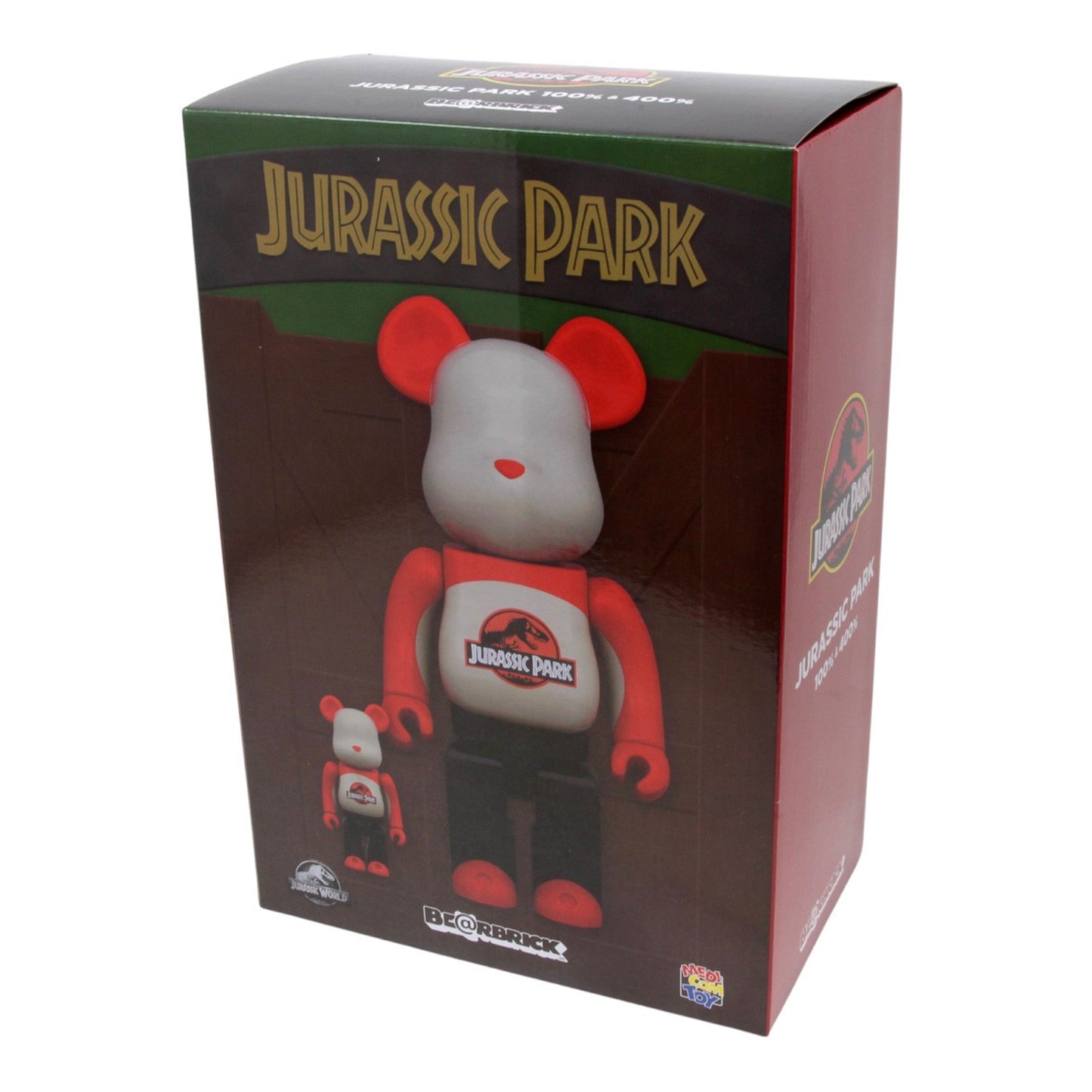 MEDICOM TOY: BE@RBRICK - Jurassic Park 100% & 400%