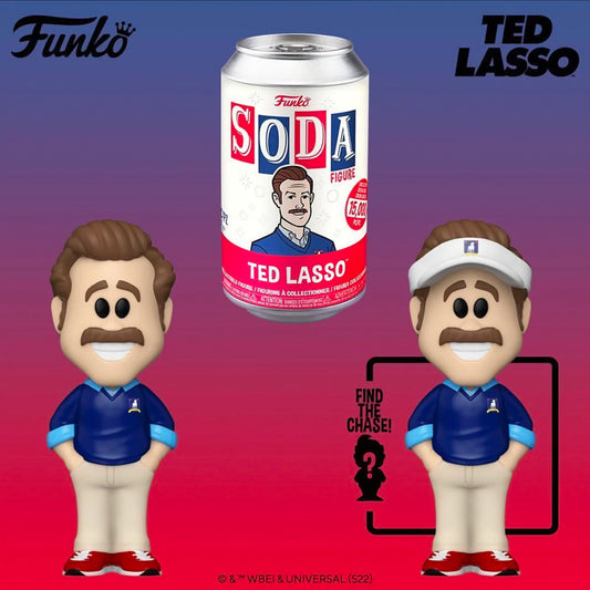 Funko Vinyl SODA: Ted Lasso 15,000 Limited Edition (1 in 6 Chance at Chase)