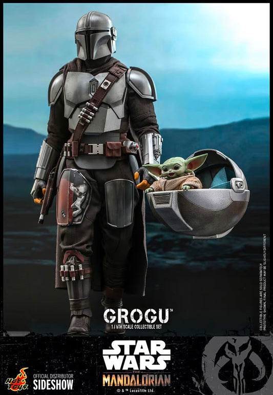 Hot Toys x Sideshow Collectibles: Star Wars - Grogu Sixth Scale Figure Set