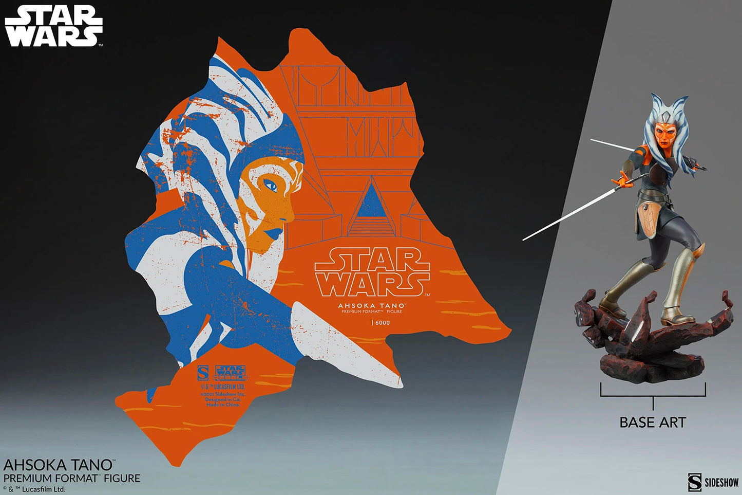 Sideshow Collectibles: Star Wars: The Mandalorian - Ahsoka Tano Premium Format Figure (Collector Edition)