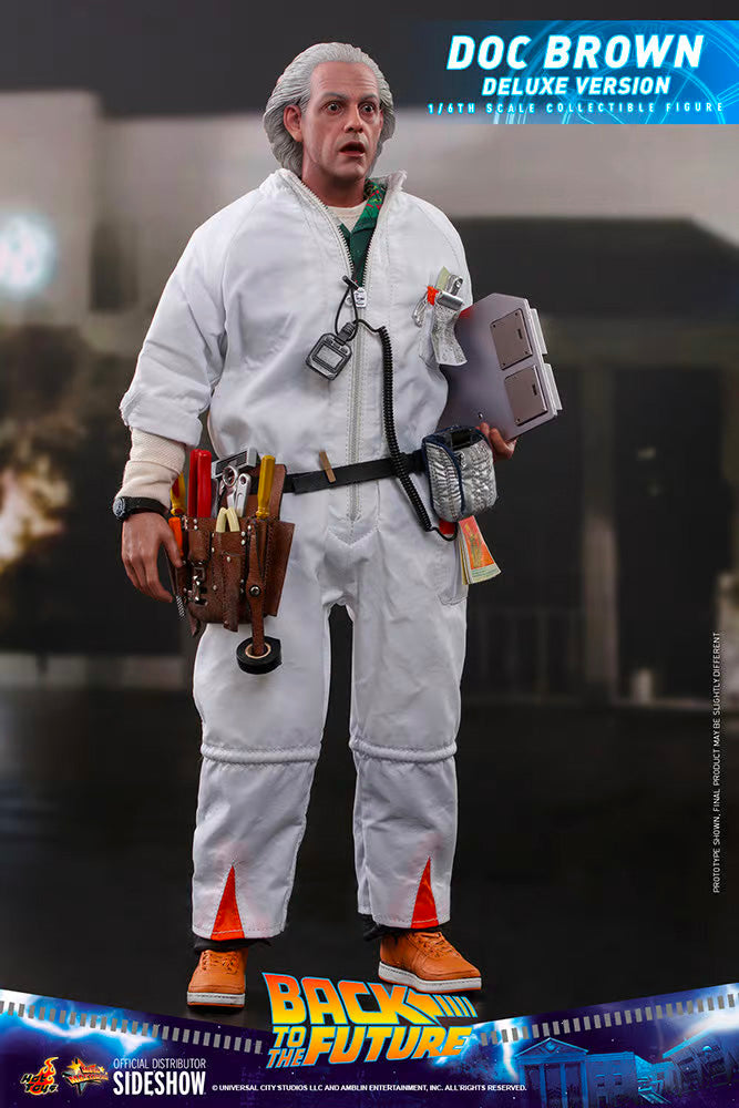 Hot Toys x Sideshow Collectibles: Back to the Future - Doc Brown (Deluxe Version) Sixth Scale Figure