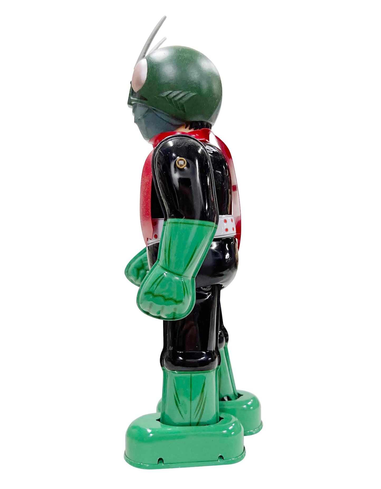 Billiken Shokai - Kamen Rider Mechanical Tin Toy Wind Up Made in Japan