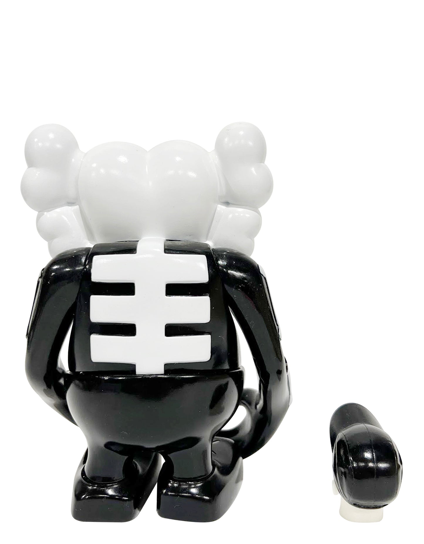 KAWS x Bounty Hunter - Skull Kun Black & White, 2006