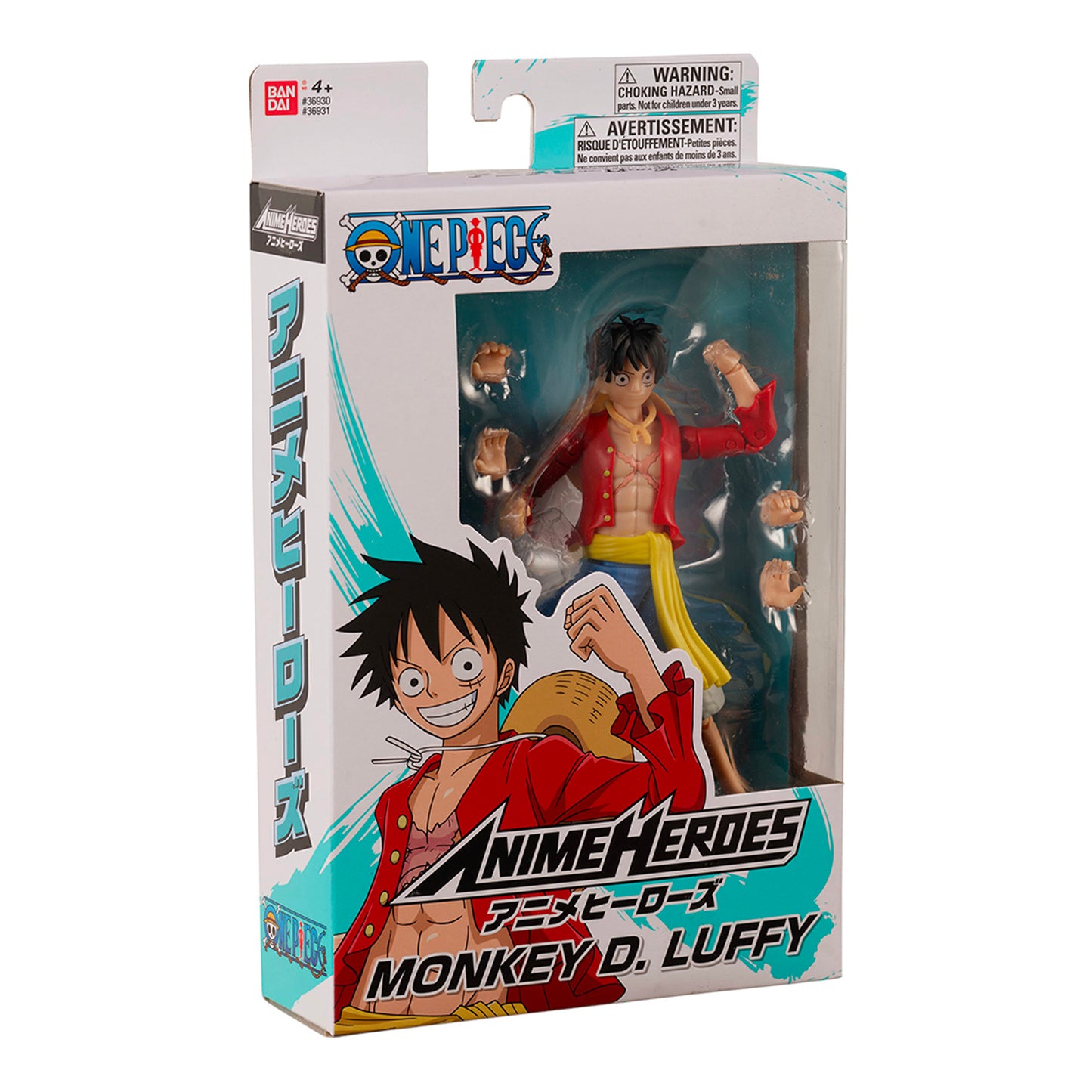 Anime Heroes - One Piece - Monkey D. Luffy 6.5" Tall Action Figure