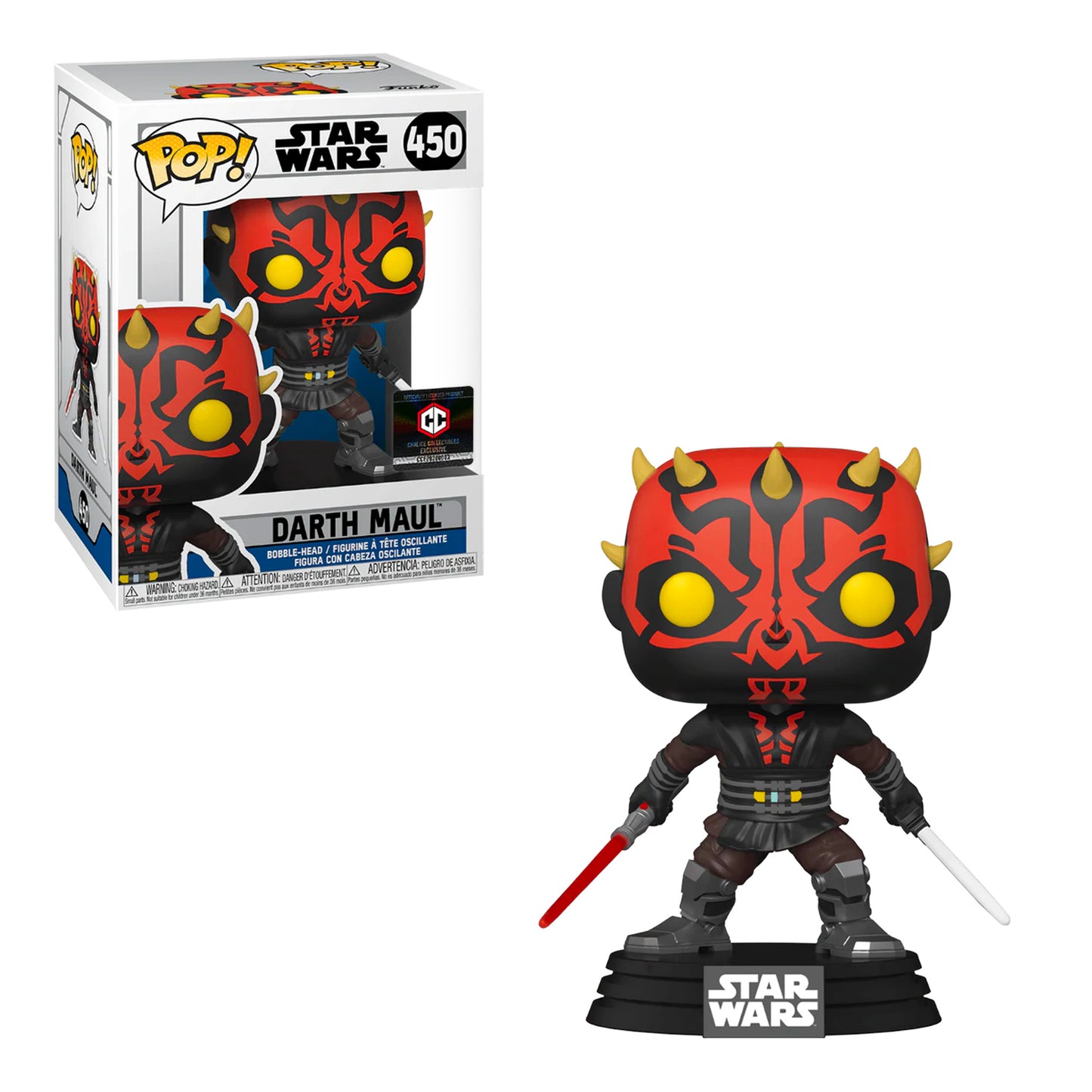 Funko Pop! Star Wars: Darth Maul #450 Chalice Collectibles Exclusive