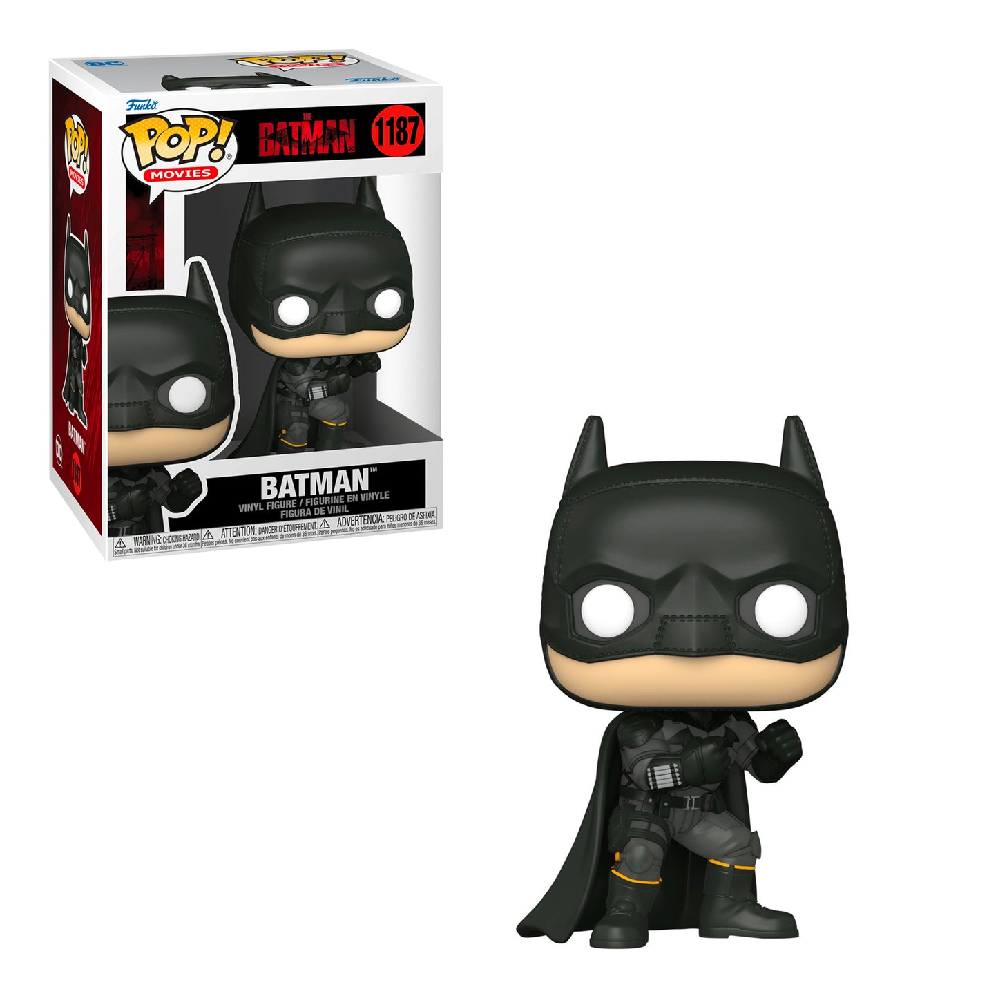 Funko Pop! Movies: DC - The Batman - Batman #1187