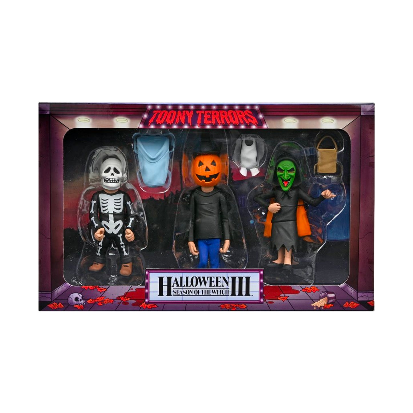 NECA: Halloween - Toony Terrors "Trick or Treaters" 3 Pack 6" Action figures