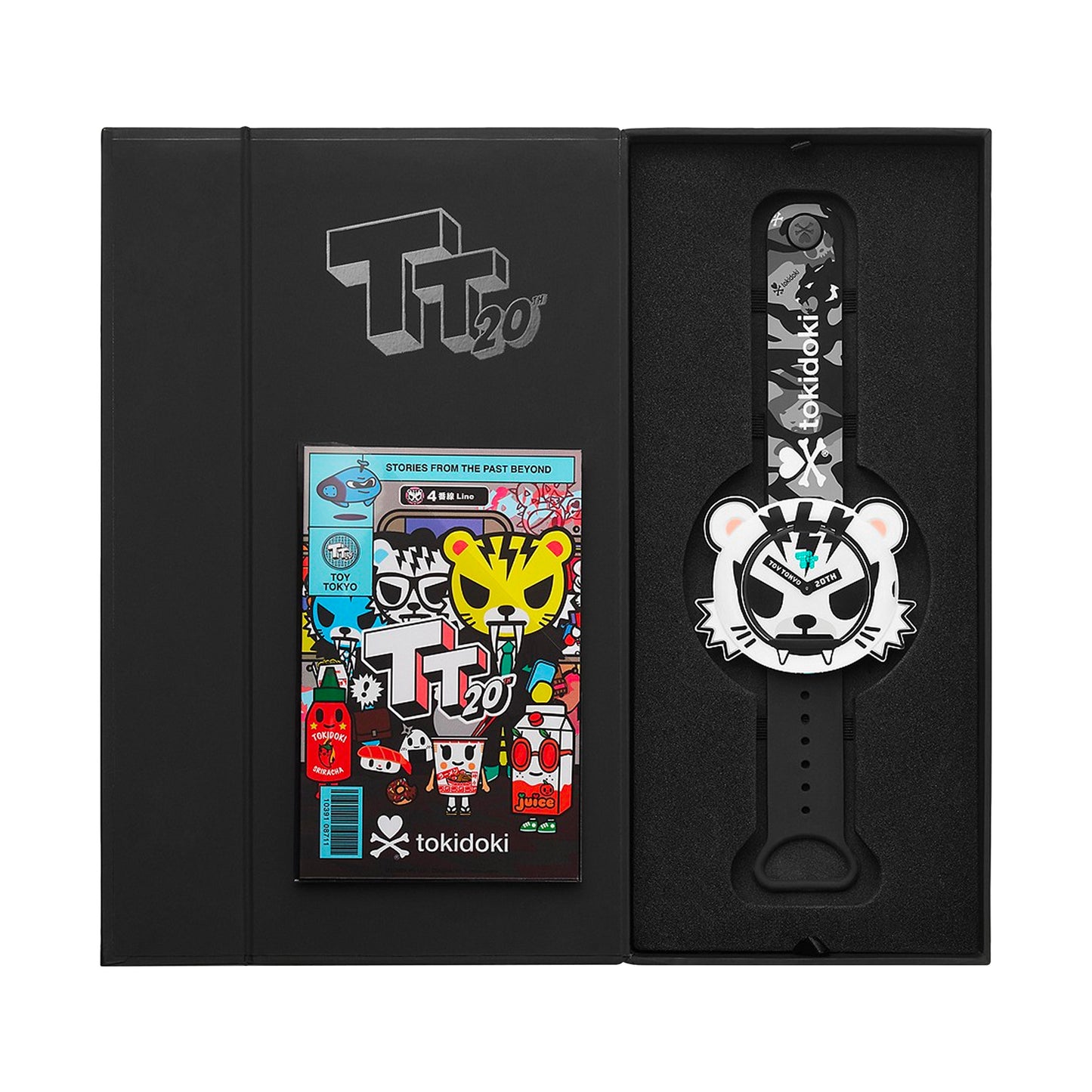 Tokidoki x Swarovski "Salary Man Tiger" Watch