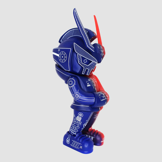 Quiccs x Martian Toys x Sergio Mancini: MEGA TEQ63 - Project Red/Blue I Am Retro Exclusive